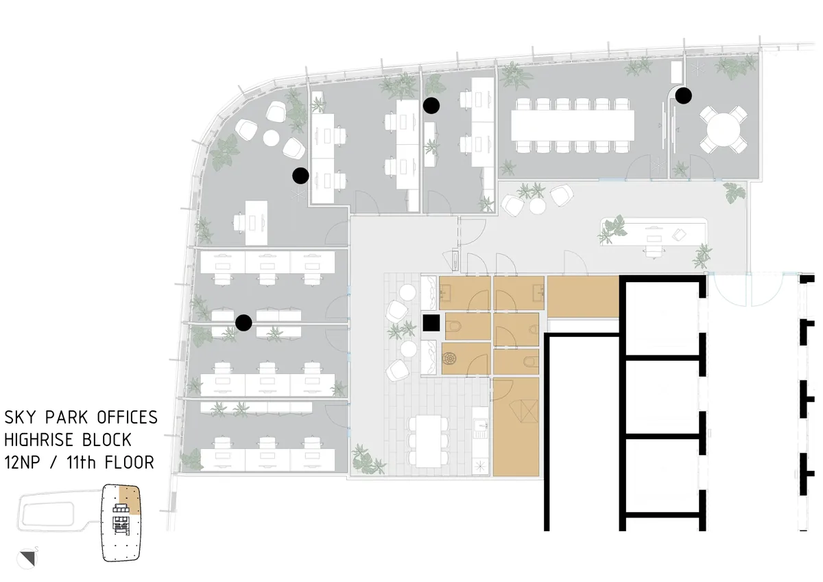 Kancelárske priestory – Highrise Block